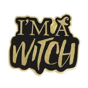 6/$30 I’m A Witch Hat Statement Enamel Pin